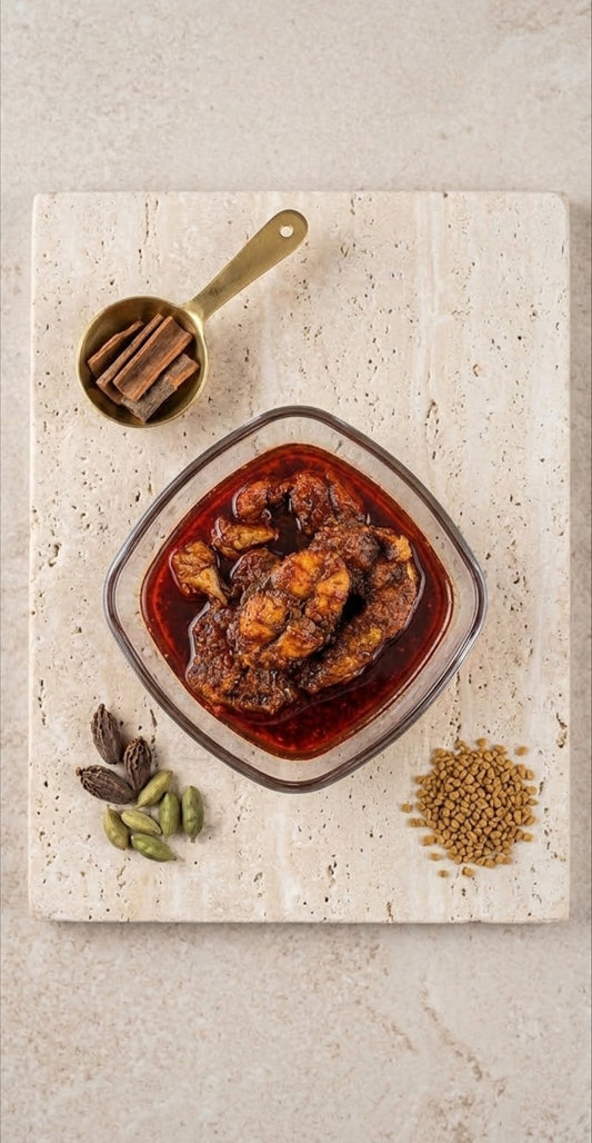 Homemade Koramenu Fish Pickle